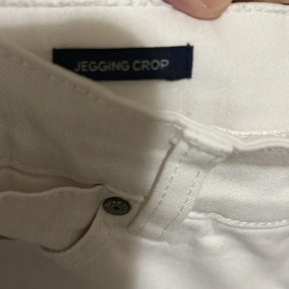Talbots white jegging crop - Picture 5 of 9